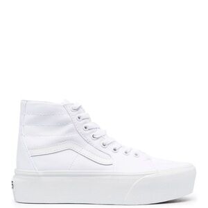 Vans Women's All-White Platform Sneakers